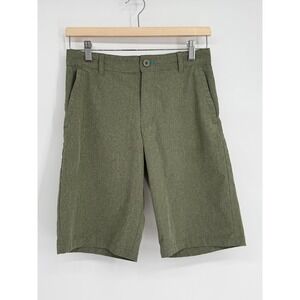 Reel Legends Kids Boys Green Cargo Shorts Size 18 Outdoor Adventure Casual